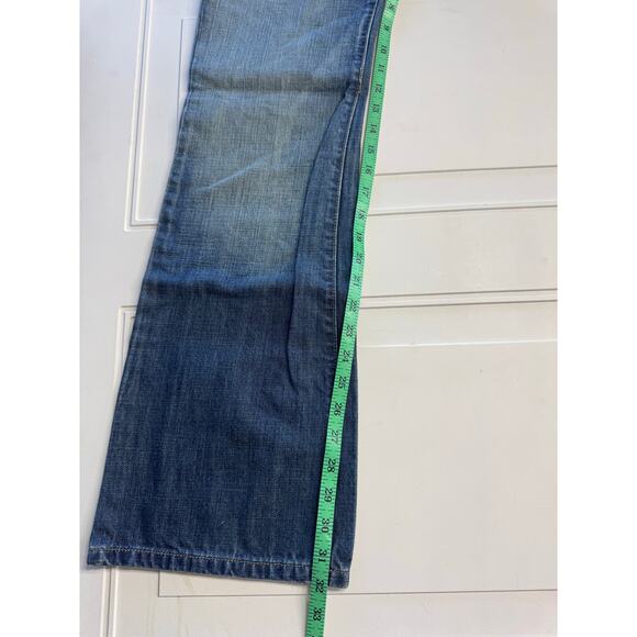 Joe's Jeans Vintage 1971 Sz 27 Bootcut Embroidered Pockets Distressed - Picture 9 of 9